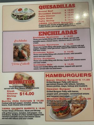 Menu photo 3 Tierra Caliente Byhalia, MS