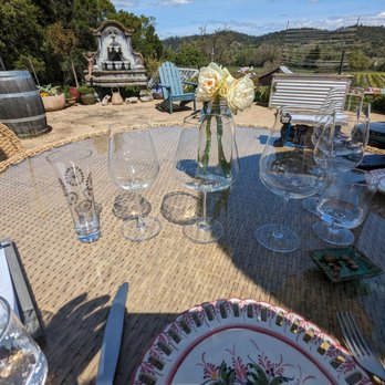 Capo Creek Winery - Beautiful setting - Wine Tasting Room Near Me - Healdsburg, California