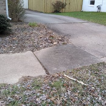 C & N Construction - Old sidewalk uneven and sunken - General Contractors Near Me - Lorton, Virginia