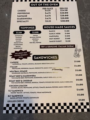 Menu photo 3 Mad Anthonys Pizza Cincinnati, OH Menu photo 3 Mad Anthonys Pizza Cincinnati, OH