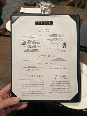 Menu photo 2 Rider Seattle, WA