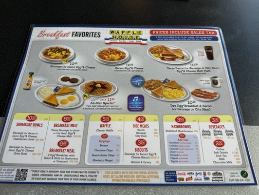 Menu photo 2 Waffle House Belcamp, MD