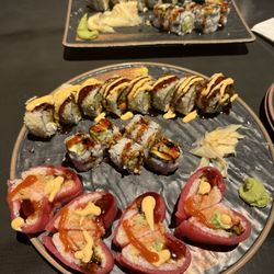 Hokkaido Ramen House - Godzilla roll, eel roll, and the heart to heart