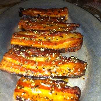 Au Cheval - thick cut peppered bacon - Bars Near Me - Chicago, Illinois