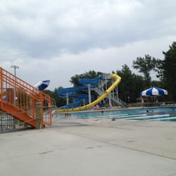 Avon Lake Municipal Pool - Cloudy day at the pool.