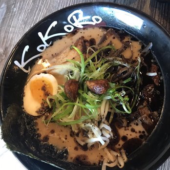 Kokoro Ramen - Black Garlic Pork Ramen - Ramen Near Me - Milpitas, California Kokoro Ramen - Black Garlic Pork Ramen - Ramen Near Me - Milpitas, California