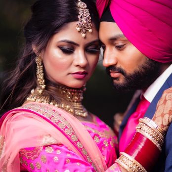 Reception Makeup And Hairstyle Sikhwedding Yelp