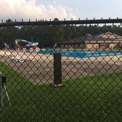 Southern Hill Metro Park - The pool is secure by this large fence.