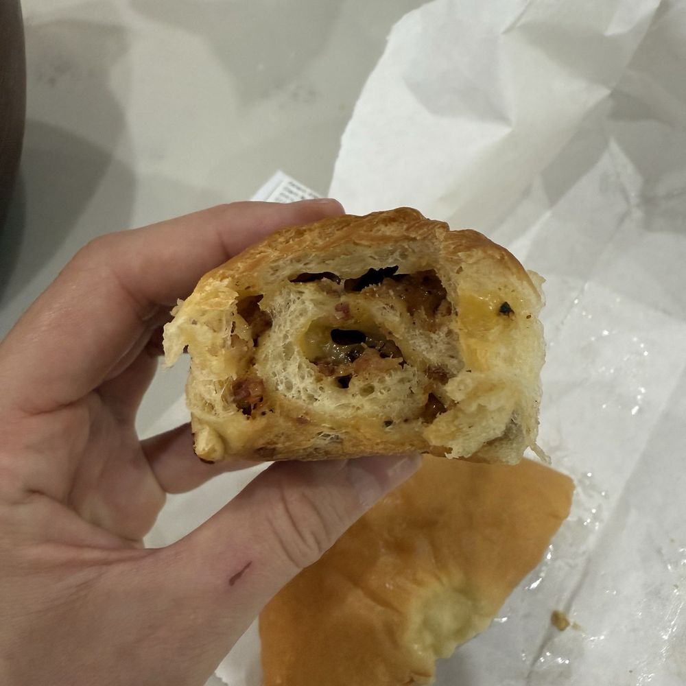 Bacon and cheese Bacon and cheese