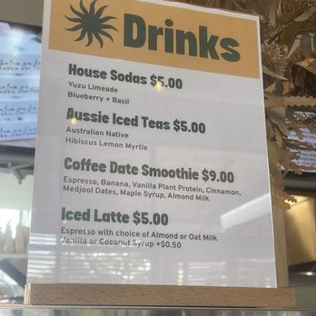 Stoke Salad - So many choices! Today, I chose caffeine with the coffee date smoothie! - Salad Near Me - Torrance, California Stoke Salad - So many choices! Today, I chose caffeine with the coffee date smoothie! - Salad Near Me - Torrance, California
