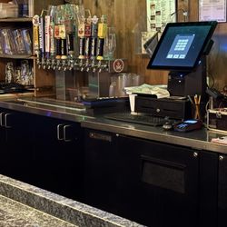 Pins & Ales - Beers on tap.