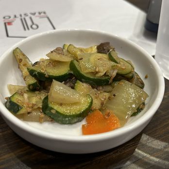 Masito - Banchan zucchini salad - Korean Near Me - Anaheim, California Masito - Banchan zucchini salad - Korean Near Me - Anaheim, California