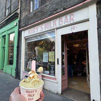 Mary's Milk Bar - Ice Cream & Frozen Yogurt Near Me - Edinburgh, EDH