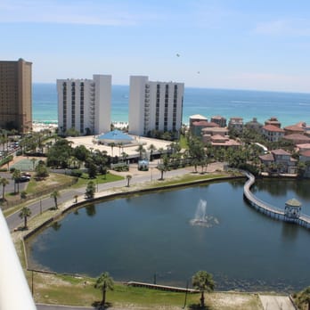 Pelican Beach Resort - 14th floor View from balcony - Vacation Rentals Near Me - Destin, Florida