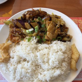 Fortune Garden - Egg plant with chicken and prawns - Chinese Near Me - Tracy, California Fortune Garden - Egg plant with chicken and prawns - Chinese Near Me - Tracy, California