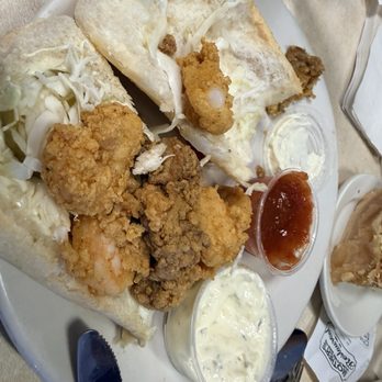 Mother's Restaurant - Combo Shrimp & Oyster Po' Boy - Cajun/Creole Near Me - New Orleans, Louisiana Mother's Restaurant - Combo Shrimp & Oyster Po' Boy - Cajun/Creole Near Me - New Orleans, Louisiana