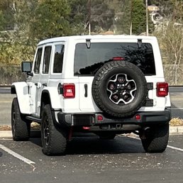 Can't even tell we ripped off the fender of our Rubicon. Can't even tell we ripped off the fender of our Rubicon.