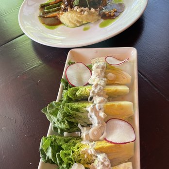 BrickHouse 737 - baby gem salad and short rib - New American Near Me - Ouray, Colorado BrickHouse 737 - baby gem salad and short rib - New American Near Me - Ouray, Colorado