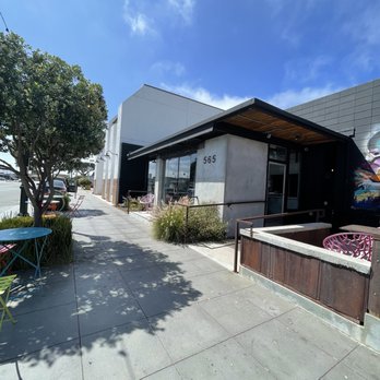 Counterpoint Coffee - Counterpoint cafe with a few outdoor seating in the front and side which also has a few bike parking. - Coffee & Tea Near Me - Seaside, California