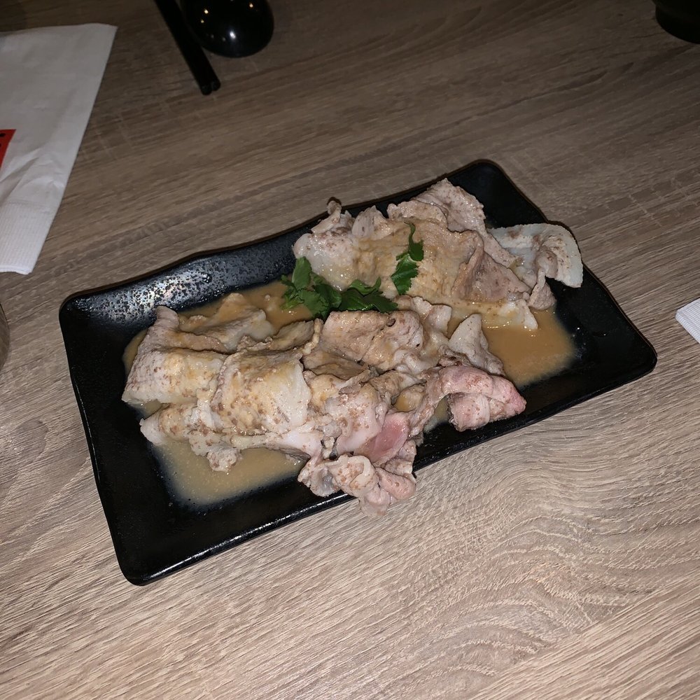 Boiling Point - Garlic pork belly (undercooked) - Taiwanese Near Me - San Jose, California Boiling Point - Garlic pork belly (undercooked) - Taiwanese Near Me - San Jose, California