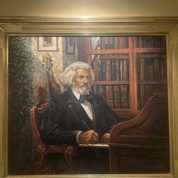 InterContinental The Willard Washington D.C - Fredrick Douglass art in the lobby area - Hotels Near Me - Washington, DC, District of Columbia