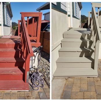 Transformational Color - Before and after. - Painters Near Me