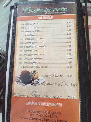 Menu photo 1 Feijão de Corda São Paulo, SP