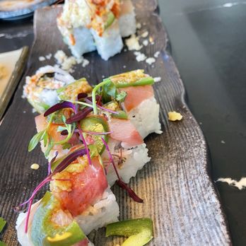 Sushi Yo - JD roll (my husband couldn't wait) and a Reader Roll. Best rolls ever! - Sushi Bars Near Me - Sacramento, California Sushi Yo - JD roll (my husband couldn't wait) and a Reader Roll. Best rolls ever! - Sushi Bars Near Me - Sacramento, California