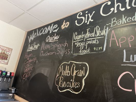 Menu photo 1 Six Chicks Scratch Kitchen South Haven, MI