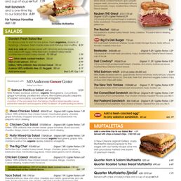 Menu February 2019 Menu February 2019