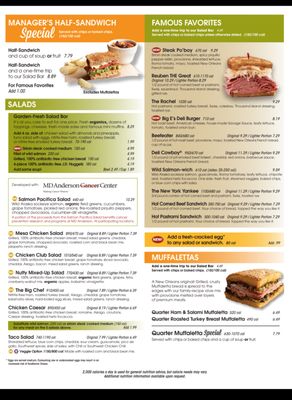 Menu photo 3 Jason's Deli Dallas, TX Menu photo 3 Jason's Deli Dallas, TX