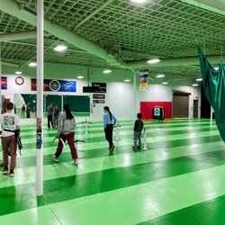 Nova Fencing Club - The archery space at the back