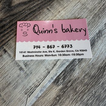 Quinn’s Bakery - Cupcakes Near Me - Garden Grove, California Quinn’s Bakery - Cupcakes Near Me - Garden Grove, California