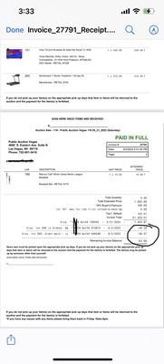 Public Auction Vegas