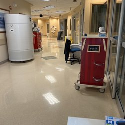 PAM Health Specialty Hospital of San Antonio Medical Center - PAM ICU hallway between rooms