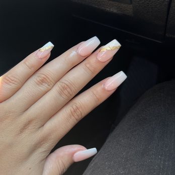 K Nail Spa - White ombre - Nail Salons Near Me - Coarsegold, California K Nail Spa - White ombre - Nail Salons Near Me - Coarsegold, California