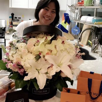 Bolsa Florist - My mom is so happy with the surprise flowers. Smells wonderful as well - Florists Near Me - Westminster, California