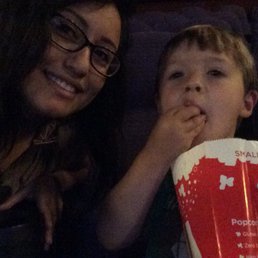 Movie time with my little one. Movie time with my little one.