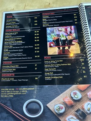 Menu photo 2 Golden Gai Chicago, IL Menu photo 2 Golden Gai Chicago, IL