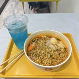 Lobster Ramen, and Blue Lemonade