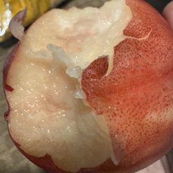 I bought two nectarines. The flesh is mealy has no flavor very tasteless and nasty. Save your money. I wasted mine. Both are in the trash.