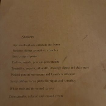 Rosetta - Menu - Italian Near Me - Ciudad de México, DIF