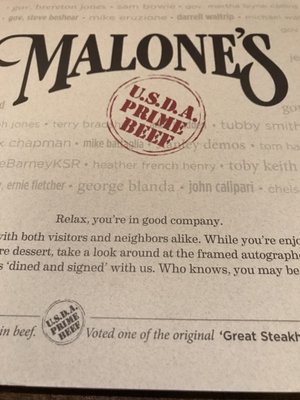 Menu photo 7 Malone's Hamburg Lexington, KY Menu photo 7 Malone's Hamburg Lexington, KY