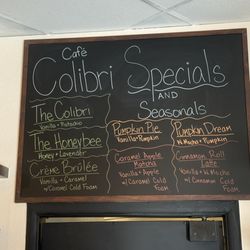 Menu specials