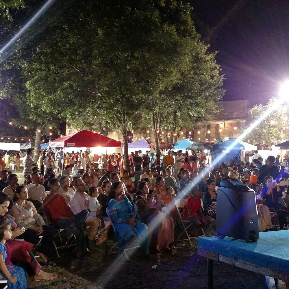Radha Kalachandji Hare Krishna Temple - Crowd during Shri Krishna Jamashtami - Hindu Temples Near Me - Dallas, Texas