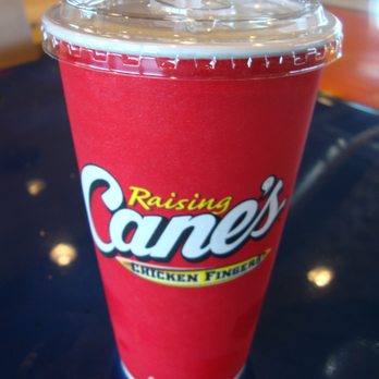 Raising Cane's Chicken Fingers - An ice cold lemonade on a 90 degree day - nice! - Fast Food Near Me - Coon Rapids, Minnesota Raising Cane's Chicken Fingers - An ice cold lemonade on a 90 degree day - nice! - Fast Food Near Me - Coon Rapids, Minnesota