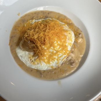 Frothy Monkey - chorizo buscuits and gravy - Coffee & Tea Near Me - Nashville, Tennessee