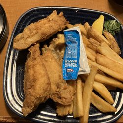 Texas Corral - Fried Fried Lake Perch with Steak Fries