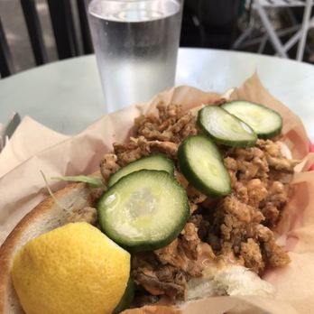Mother - Vegan Chicken Fried Mushroom Po - Boy - Vegetarian Near Me - Sacramento, California Mother - Vegan Chicken Fried Mushroom Po - Boy - Vegetarian Near Me - Sacramento, California