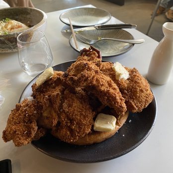 Aura Cocina - Chicken & waffle - Asian Fusion Near Me - Brooklyn, New York